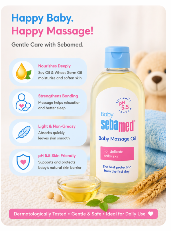 Sebamed Baby Massage Oil (150ml)