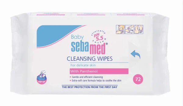 Sebamed Baby Cleansing Wipes (72 pcs)